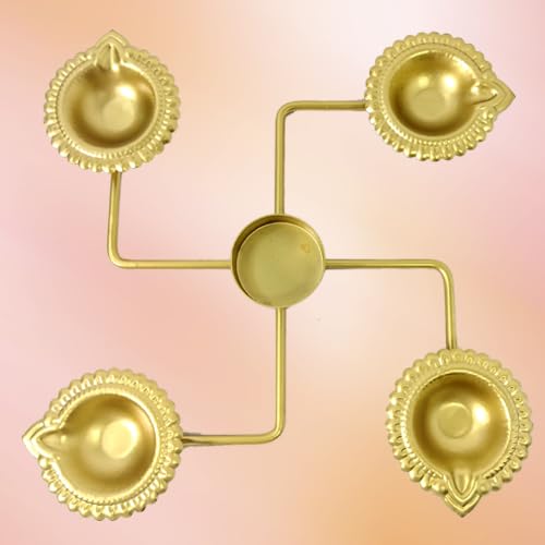 Diya OM Decoration for puja tlight dewali Decor Oil lamp Decoration urli Bowl Diya