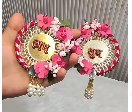 Shubh Labh hanging for home decor (1 pair)