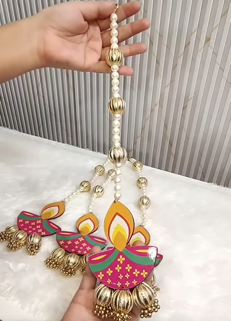Shubh Labh hanging for home decor (1 pair)