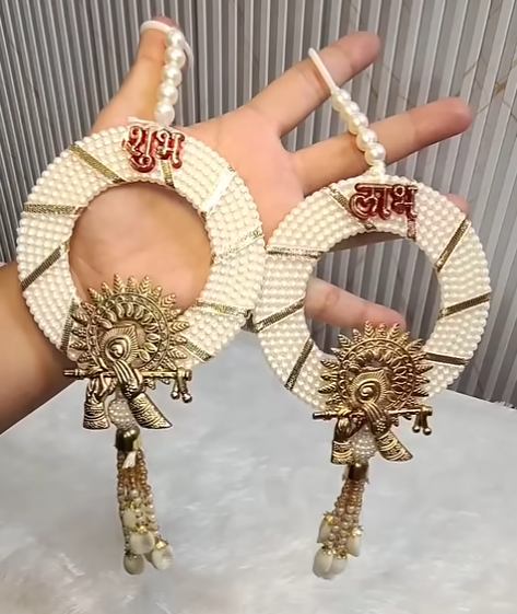 Shubh Labh hanging for home decor (1 pair)