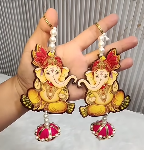 Shubh Labh hanging for home decor (1 pair)